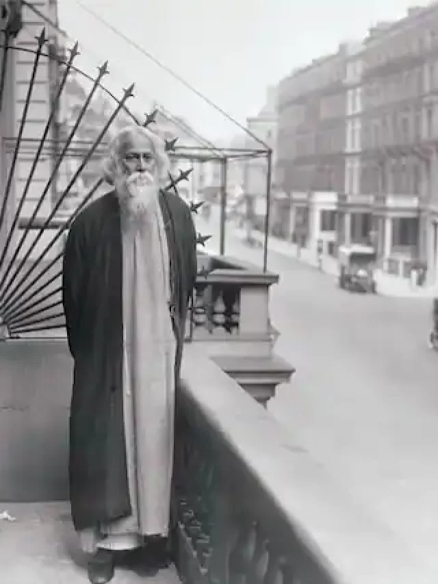 Rabindranath Tagore With His Old And Rare Images