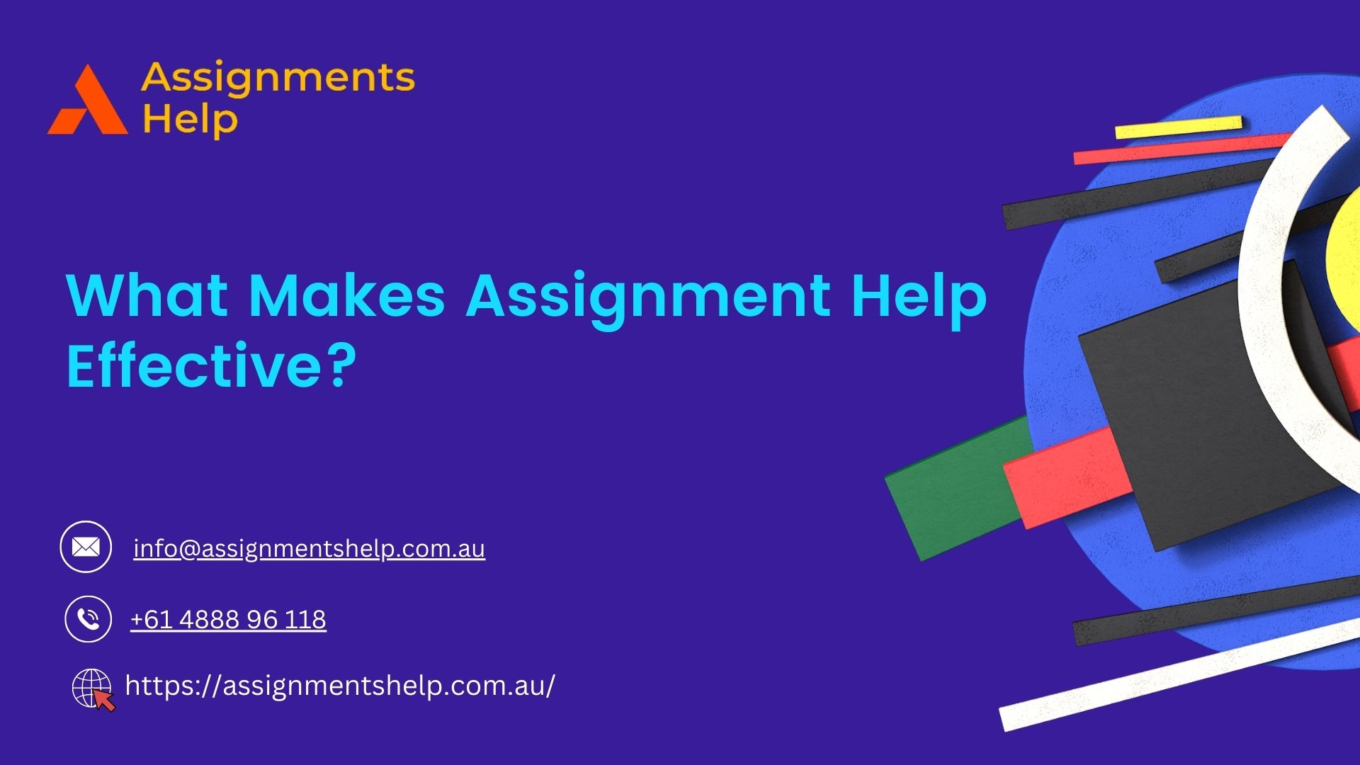 What Makes Assignment Help Effective?