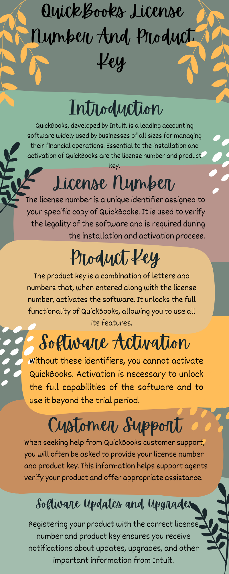QuickBooks License Number And Product Key