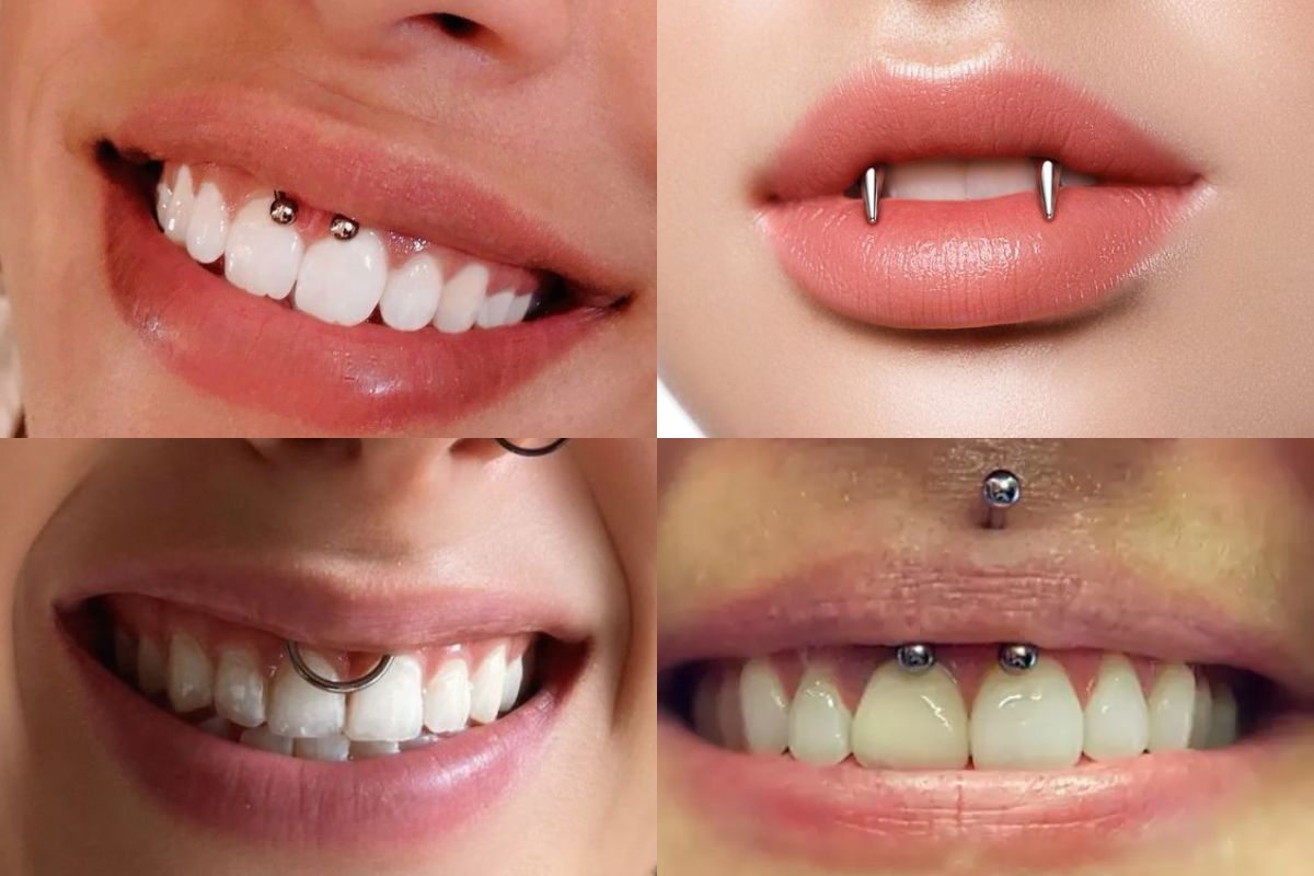 Types of Smiley Piercing Jewelry