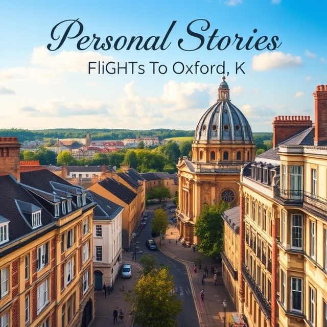 Personal Stories: Flights to Oxford, UK