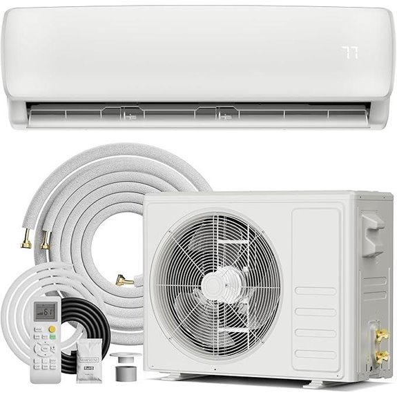 12000 BTU Ductless Mini Split AC/Heat System