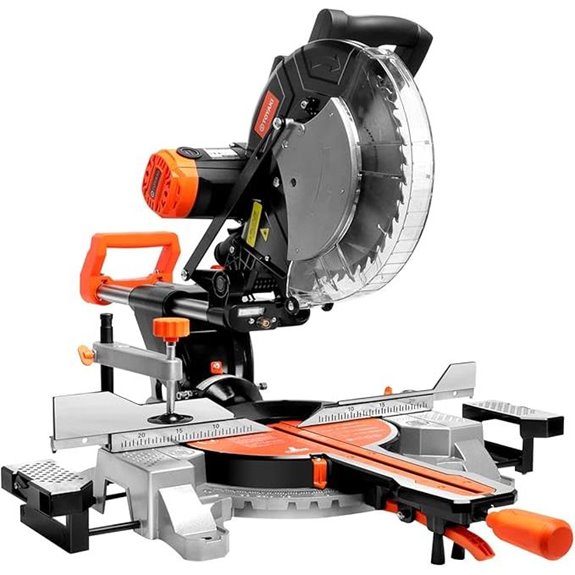12-Inch Sliding Compound Miter Saw with Laser