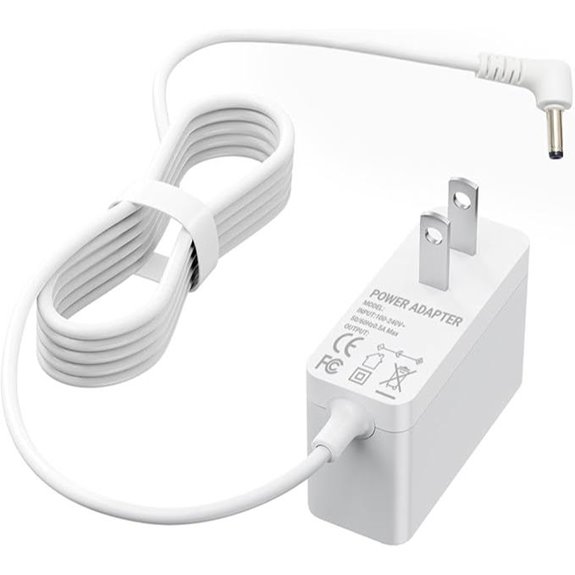 12V Charger for Hatch Restore Alarm Clocks