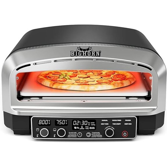 Big Horn Outdoors 14-Inch Electric Pizza Oven