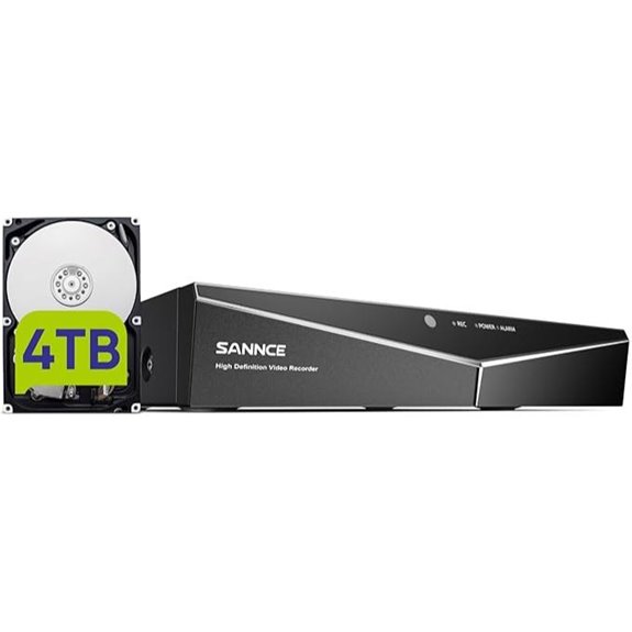 SANNCE 16-Channel 4TB CCTV DVR with Remote Access