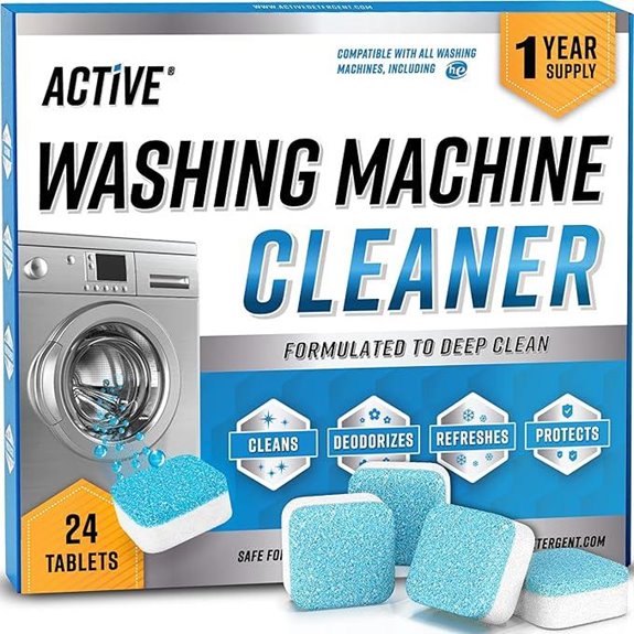 Washing Machine Cleaner Tablets (24-Pack)