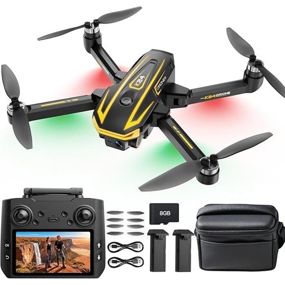FPV Drone with 4K Camera and Large LCD Screen