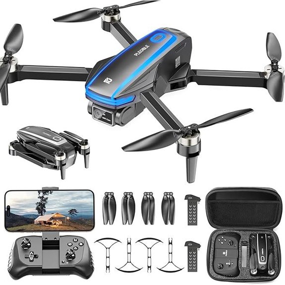 4K Camera Foldable Drone with Voice & Gesture Control