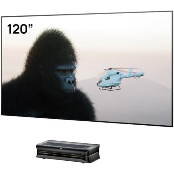 AWOL Vision 4K UHD Ultra Short Throw Laser Projector