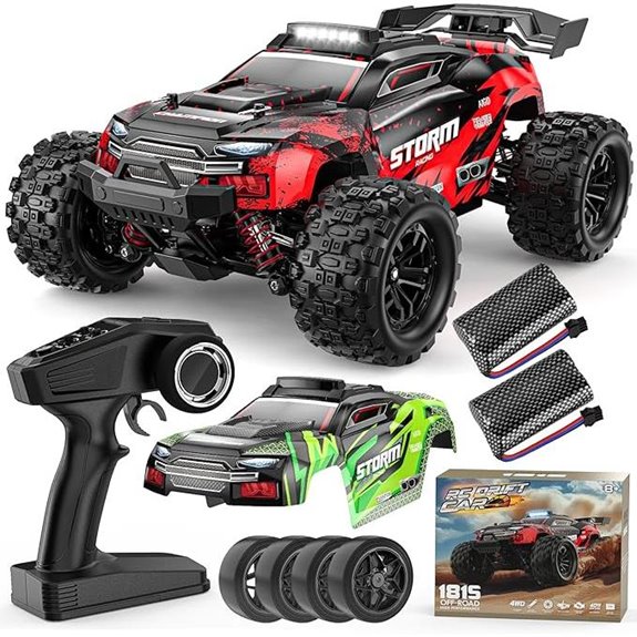 1:18 RC Car with 4WD and Gyro for All Terrain