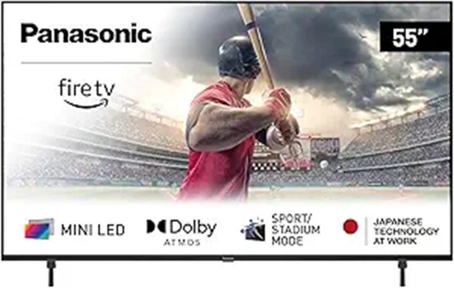 Panasonic 55-inch 4K Mini LED Smart TV with Dolby