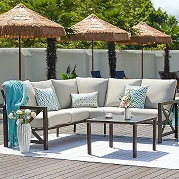 Natural Expressions 6-Piece Outdoor Patio Furniture Set
