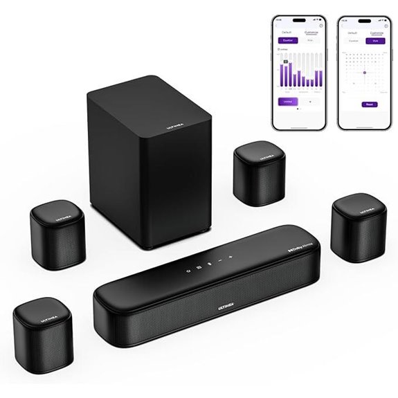 ULTIMEA 7.1ch Dolby Atmos Soundbar with Subwoofer