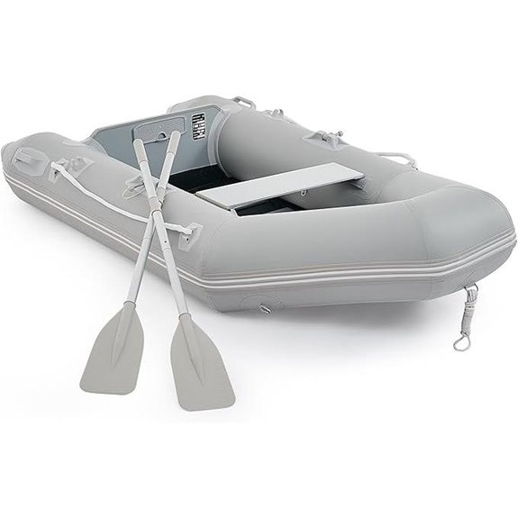 CO-Z 7.5ft Inflatable Dinghy Boat with Oars