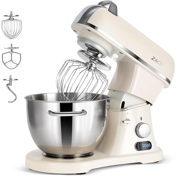 8.4QT Commercial Stand Mixer with Accessories