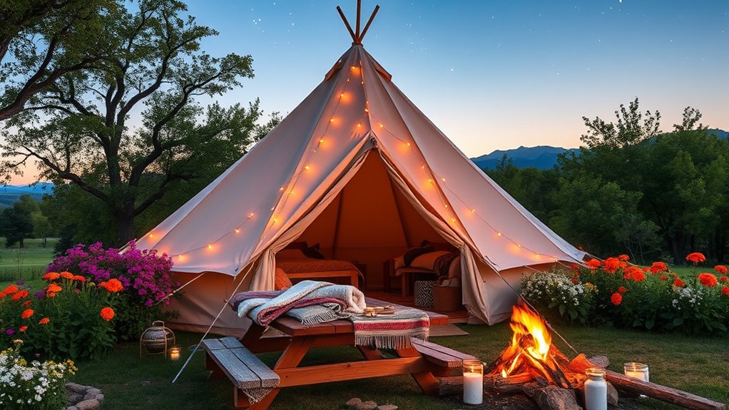 affordable eco friendly family camping