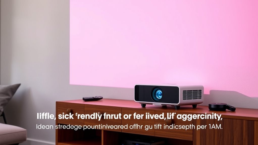 affordable versatile projector features