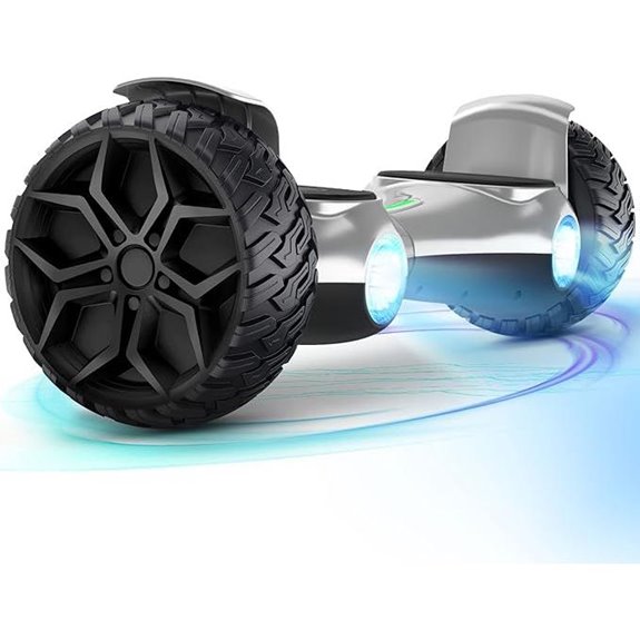 UNI-SUN All Terrain Hoverboard with Lights & Bluetooth