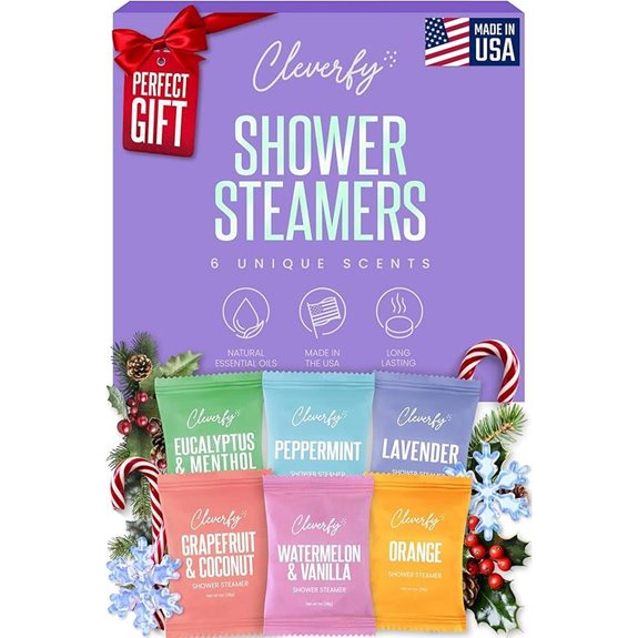 Cleverfy Shower Steamers Aromatherapy – 6 Tablets