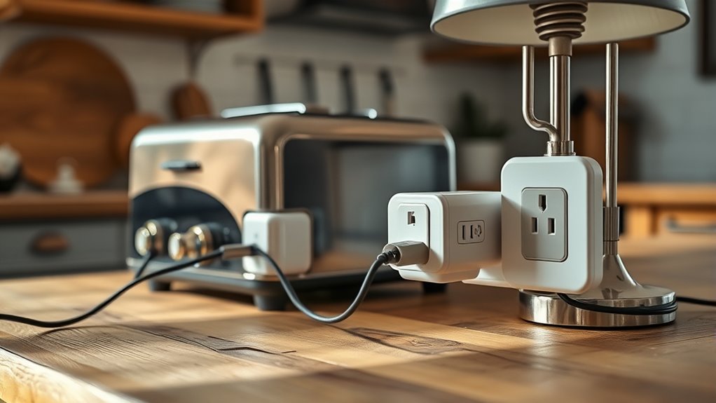 automate appliances with smart plugs