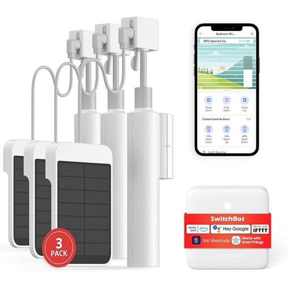 SwitchBot Smart Motorized Blinds Kit (3-Pack)