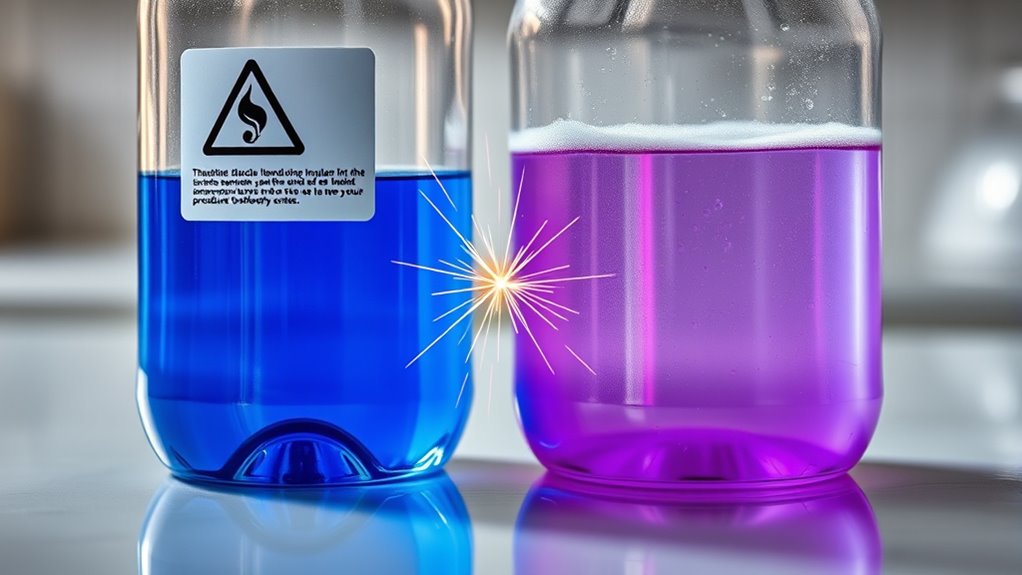 avoid dangerous chemical combinations