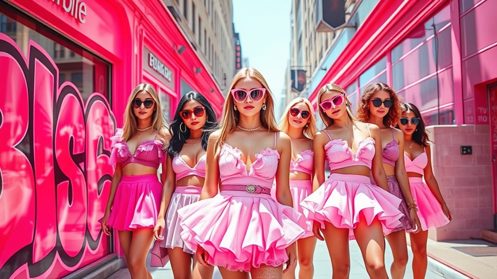 barbiecore trend s internet surge