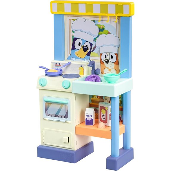 Bluey Kids Kitchen Play Set with Accessories