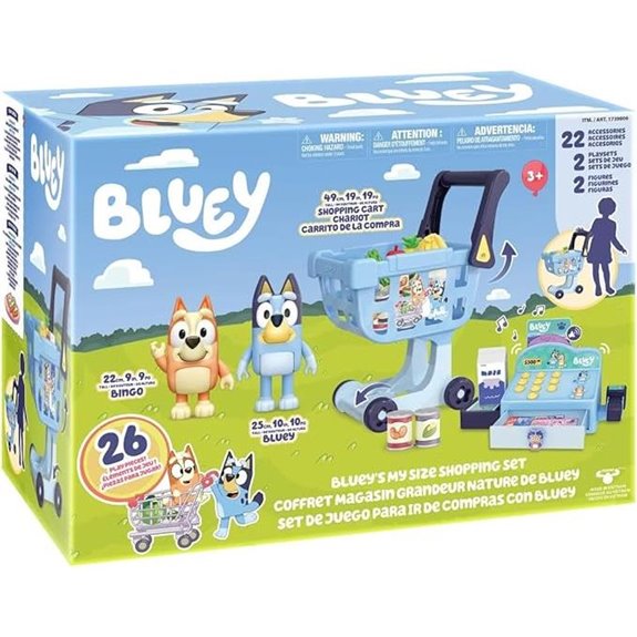 Bluey My Size Shopping Set Toy for Kids
