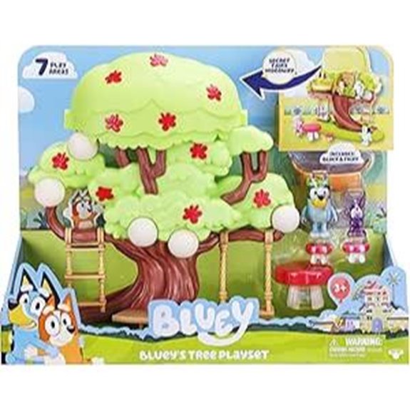 Bluey Treehouse Playset with Accessories and Figure