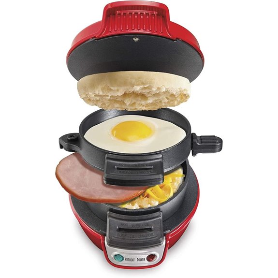 Hamilton Beach Breakfast Sandwich Maker with Egg Cooker
