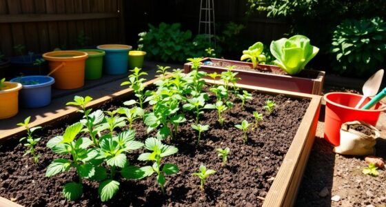 budget friendly garden setup