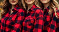 buffalo plaid women s shirts