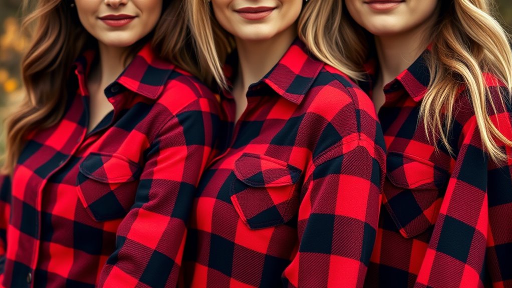 buffalo plaid women s shirts