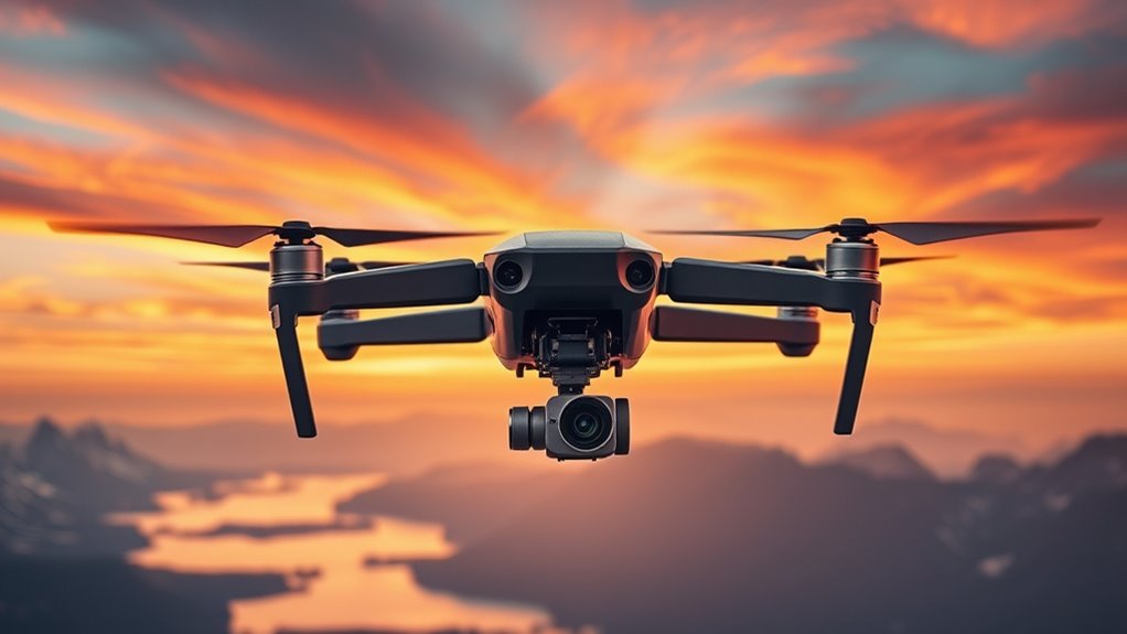 camera quality and flight range