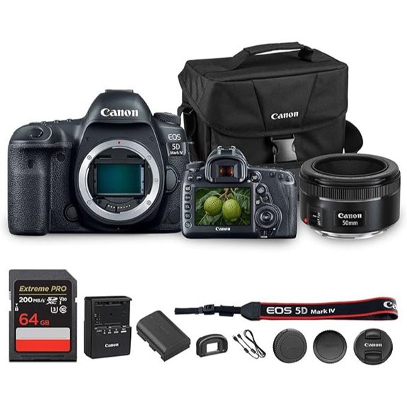 Canon EOS 5D Mark IV DSLR Camera Kit
