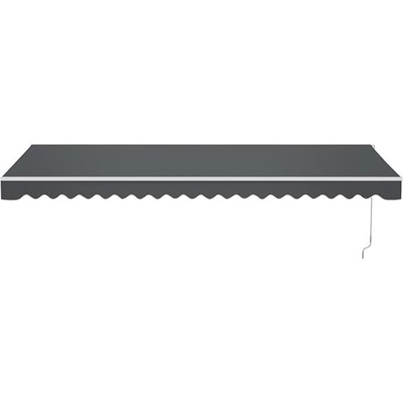 Aleko 16x10ft Caribbean Style Electric Awning