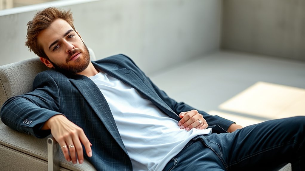 casual chic with layers