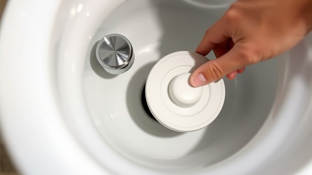 check and replace flapper