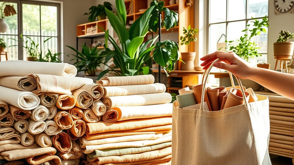 choose eco friendly sustainable fabrics