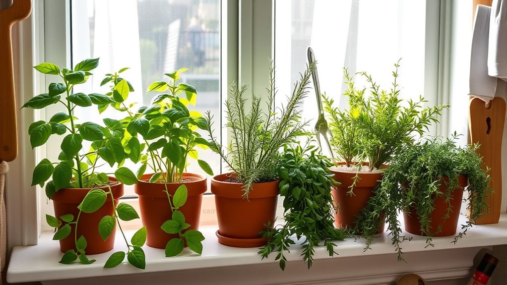 choose herbs based on light