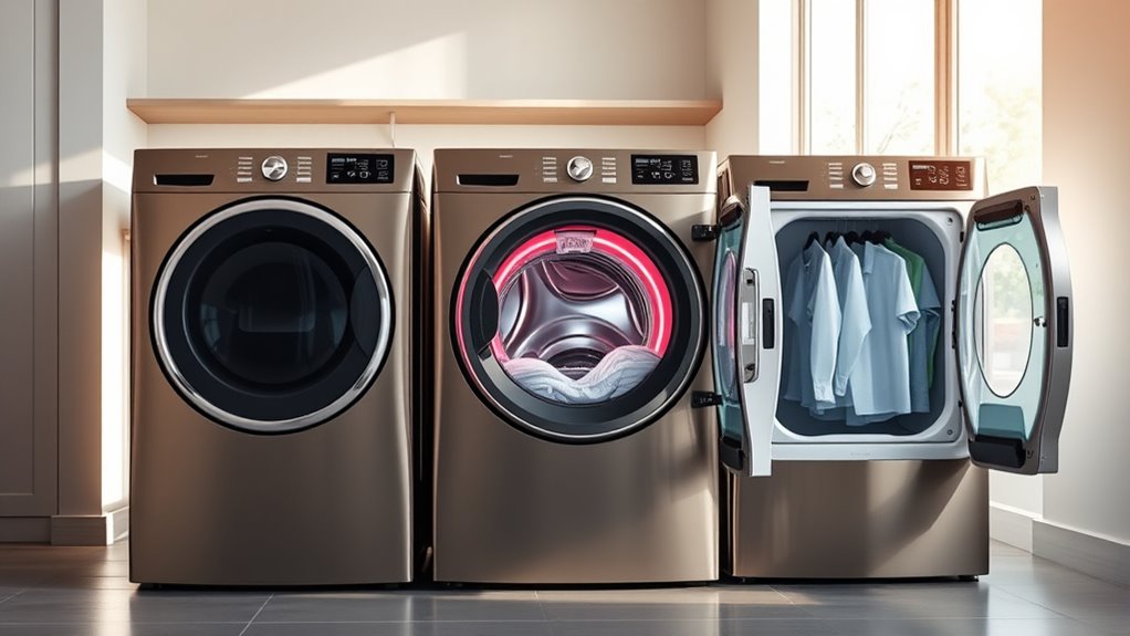 choosing efficient laundry appliances
