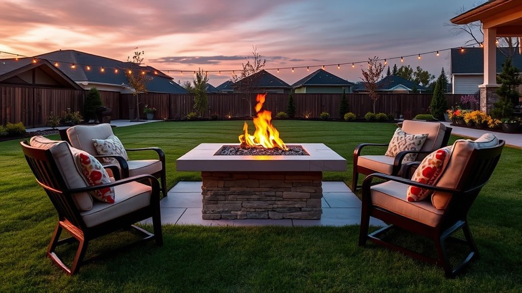 choosing the right outdoor fire pit