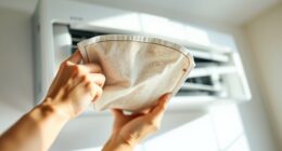 clean ac filter regularly