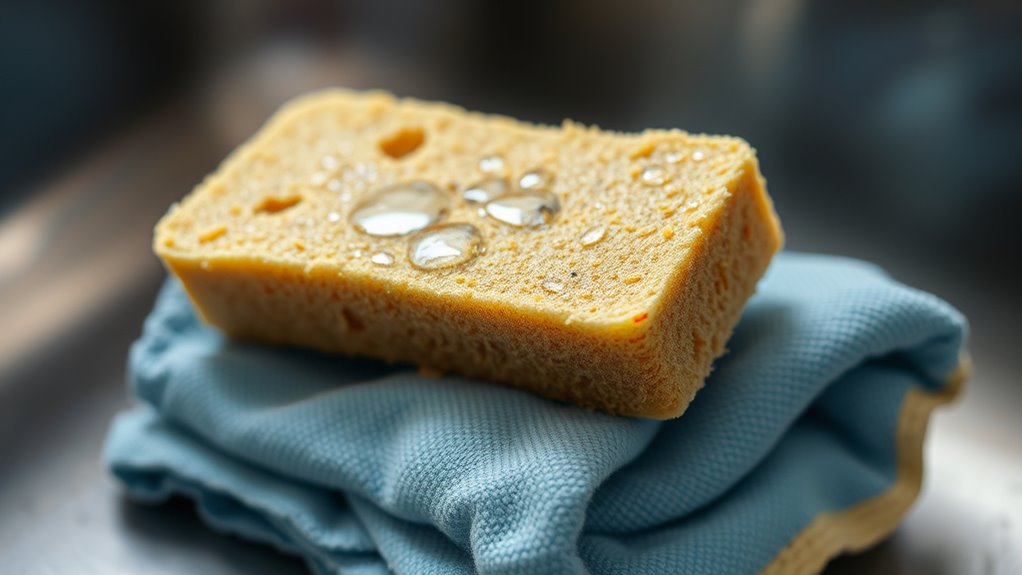 clean sponges prevent bacteria