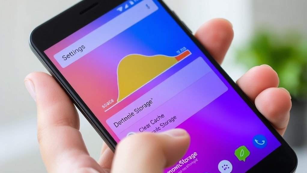 clear app cache regularly