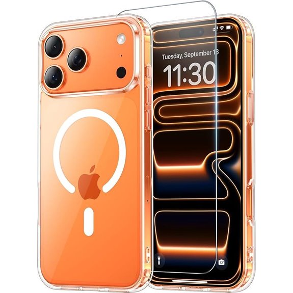 Temdan Clear MagSafe iPhone 17 Pro Max Case