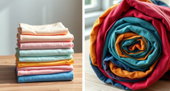 clothes rolling versus folding