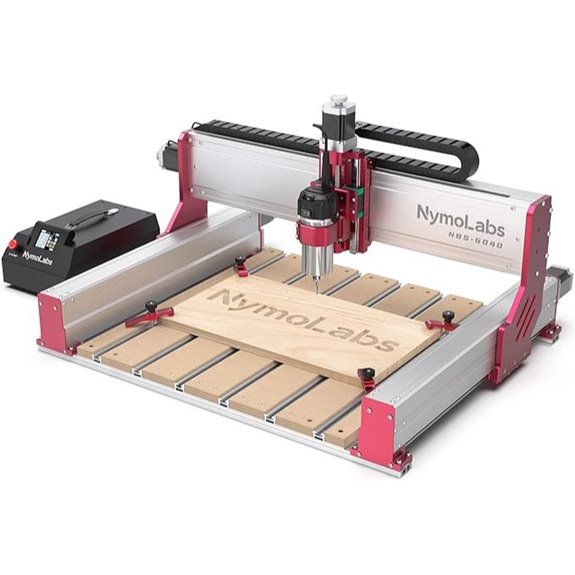 NBS-6040 CNC Router with 710W Spindle and Rails